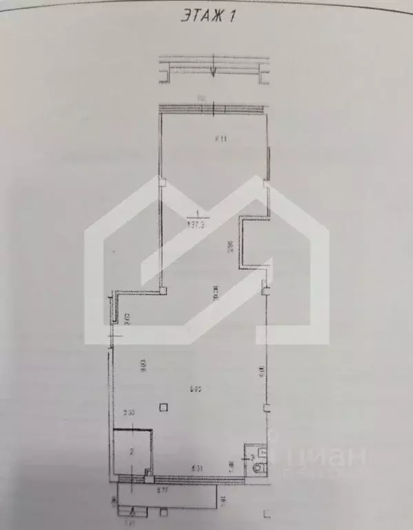 Помещение свободного назначения в Москва ул. Яблочкова, 21к3 (145 м) - Фото 2