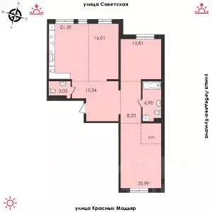 3-к кв. Иркутская область, Иркутск Советская ул., 31/2 (111.27 м) - Фото 0