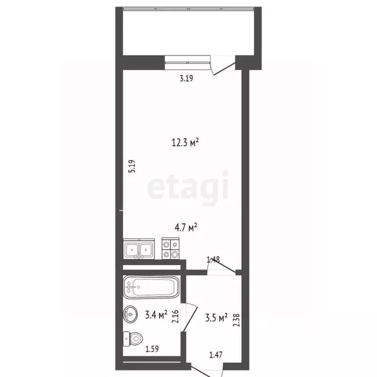 Студия Саха (Якутия), Якутск ул. Ойунского, 8 (23.9 м) - Фото 2