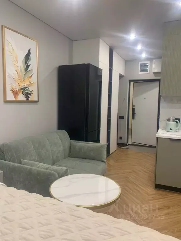 Студия Краснодарский край, Сочи Адлер жилрайон, Курортный Городок мкр, ... - Фото 1