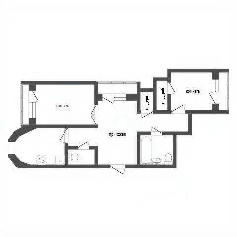 2-к кв. Воронежская область, Воронеж ул. Ломоносова, 114/10 (83.0 м) - Фото 2