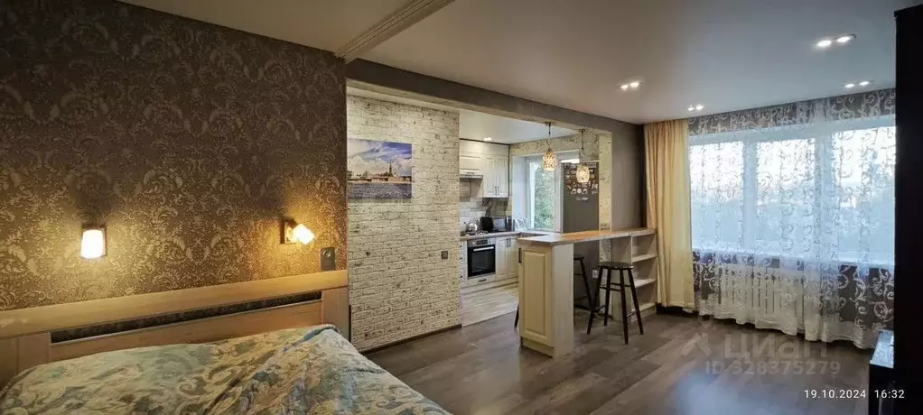 Студия Тульская область, Щекино Спортивная ул., 5 (31.0 м) - Фото 1