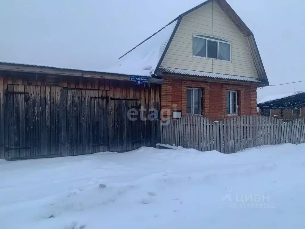 Дом в Томская область, Томск д. Эушта, Клубный пер., 6 (60 м) - Фото 0