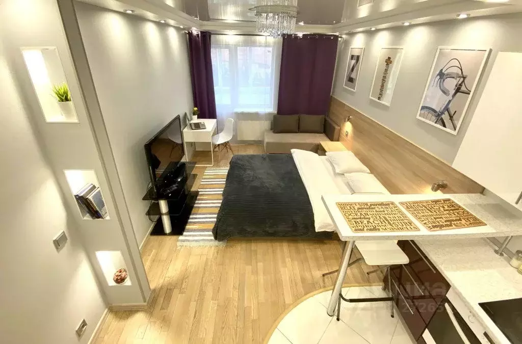 1-к кв. Санкт-Петербург Ленинский просп., 82к1 (20.0 м) - Фото 0