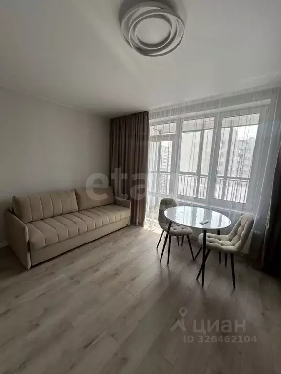 Студия Тюменская область, Тюмень ул. Константина Посьета, 4к1 (27.0 м) - Фото 1