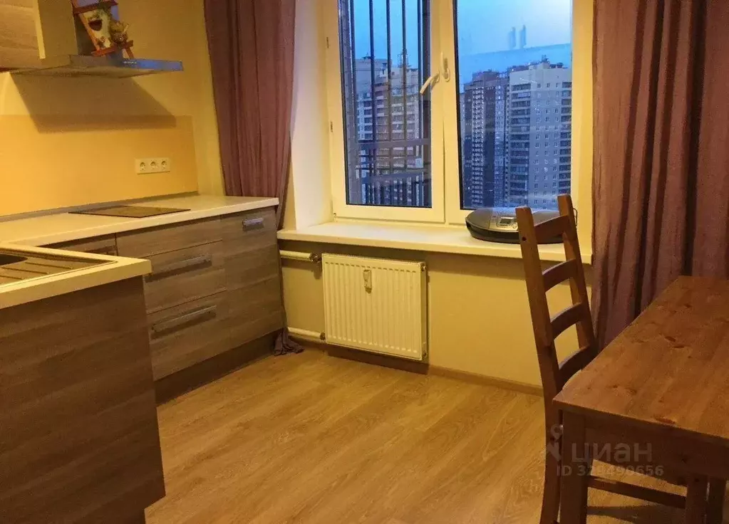 1-к кв. Санкт-Петербург пос. Парголово, ул. Николая Рубцова, 11к1 ... - Фото 1