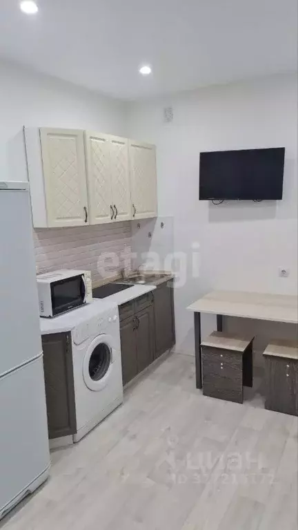 Студия Тюменская область, Тюмень ул. Первооткрывателей, 14 (19.0 м) - Фото 1