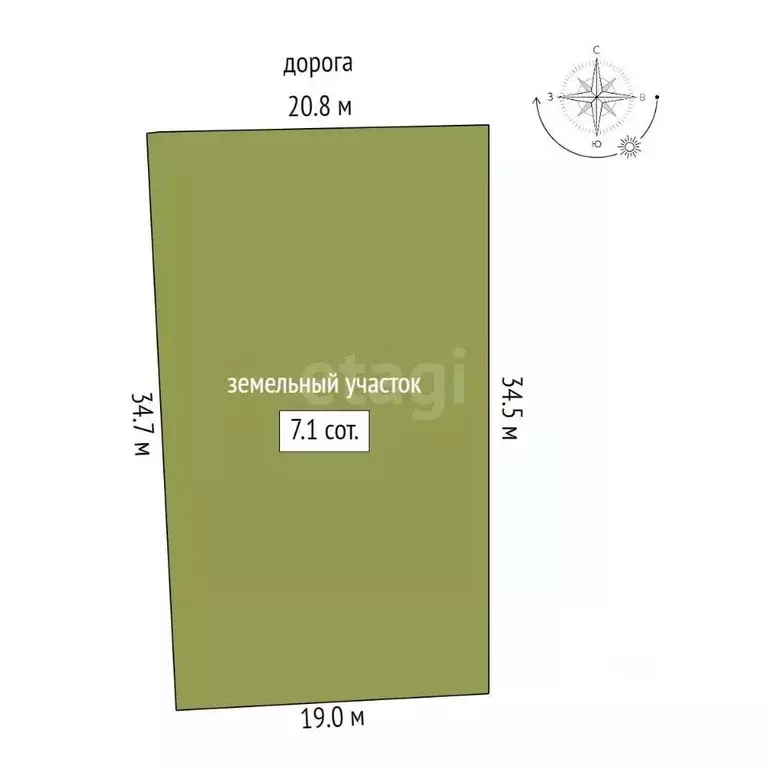 Участок в Ростовская область, Ростов-на-Дону Луч садовое товарищество, ... - Фото 2