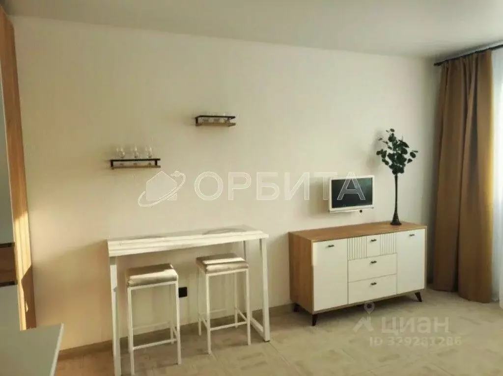 Студия Тюменская область, Тюмень ул. Пермякова, 79 (30.6 м) - Фото 2