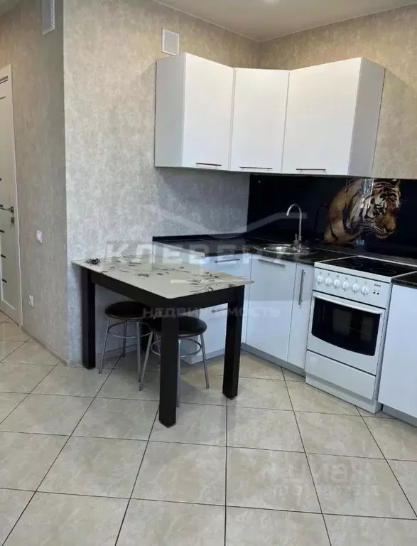 Студия Тюменская область, Тюмень ул. Новоселов, 107к2 (25.0 м) - Фото 2