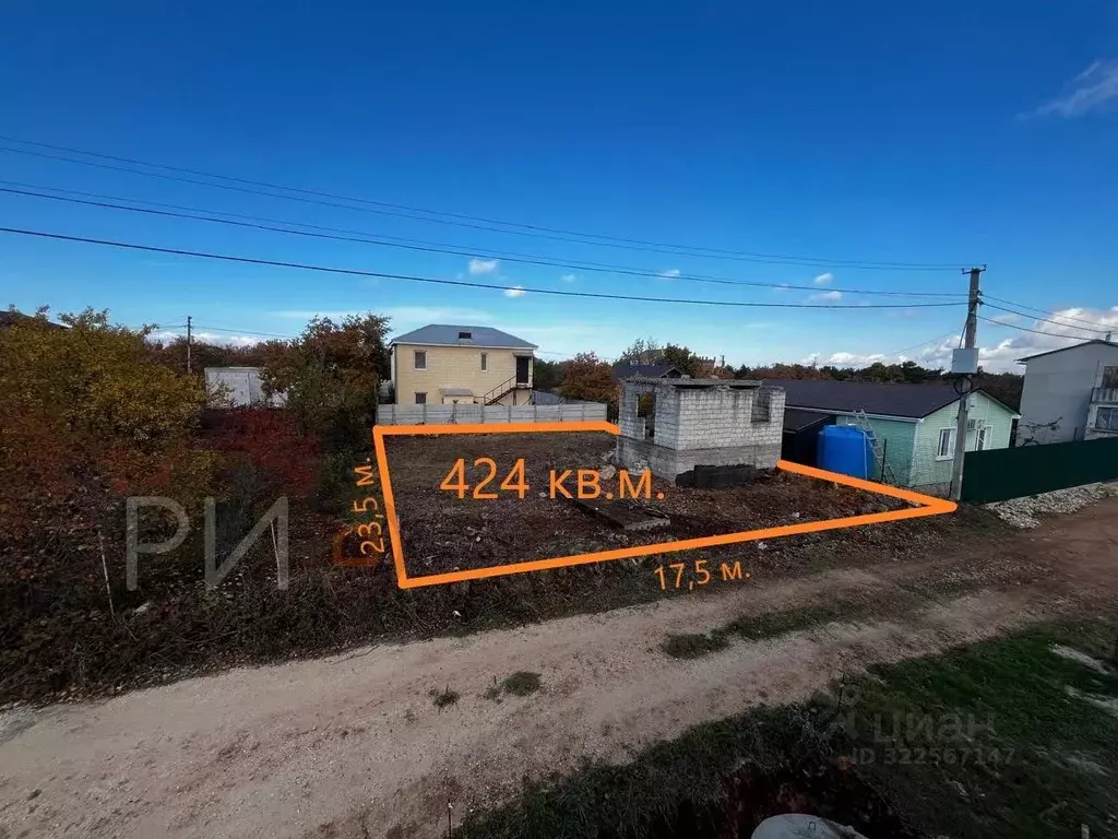 Участок в Севастополь Наука садоводческое товарищество, 316 (4.24 ... - Фото 1