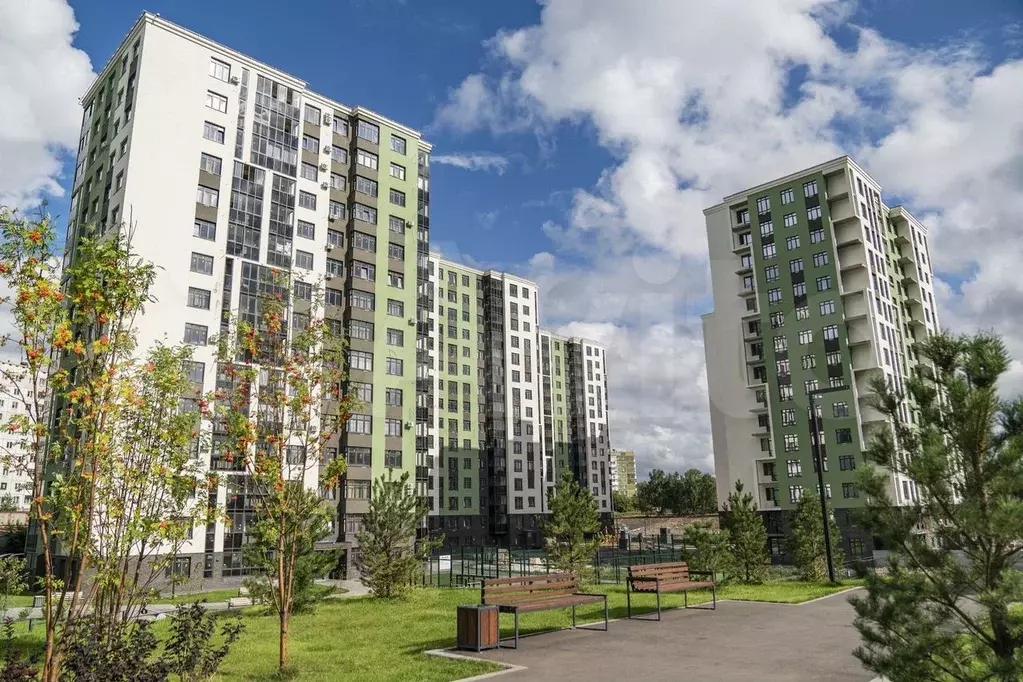 3-к. квартира, 88,1 м, 6/15 эт. - Фото 1
