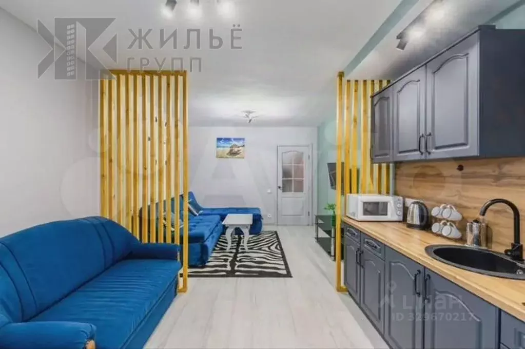 1-к кв. Татарстан, Казань ул. Юлиуса Фучика, 82 (45.0 м) - Фото 1