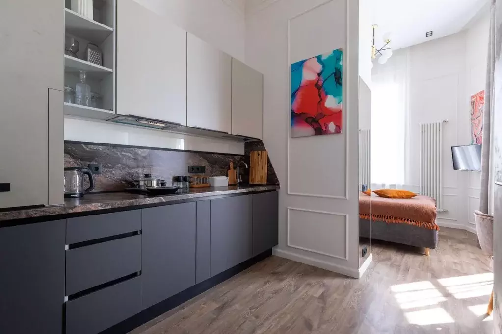 Студия Санкт-Петербург Рижский просп., 35 (21.8 м) - Фото 2