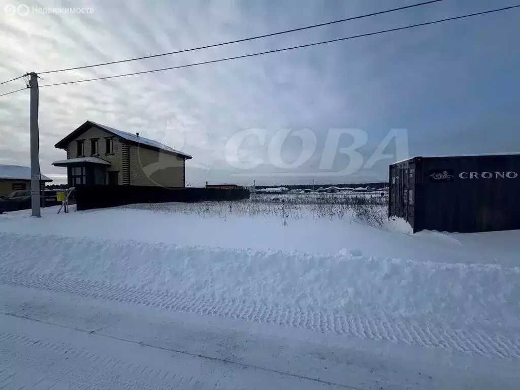 Участок в Тюменский муниципальный округ, село Кулига (8 м) - Фото 1