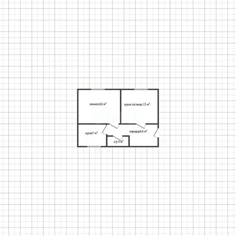 2-к кв. Адыгея, Майкоп ул. Михайлова, 1А (51.6 м) - Фото 2