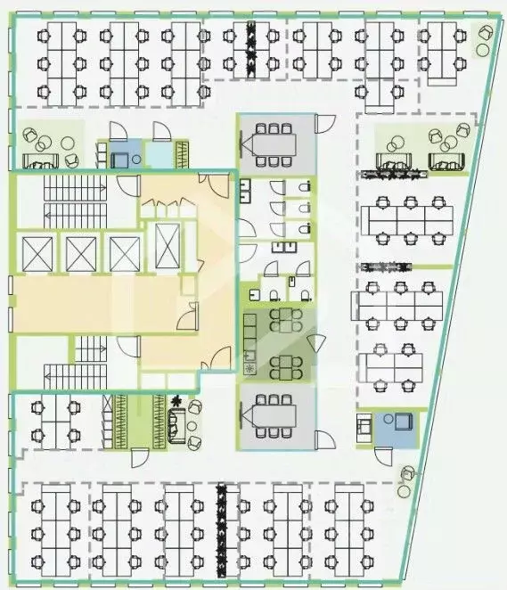 Помещение свободного назначения в Москва Ленинградское ш., 61с2 (1869 ... - Фото 2