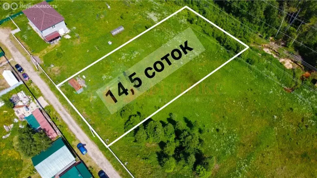 Участок в Свердловское городское поселение, деревня Кузьминка (14.5 м) - Фото 1
