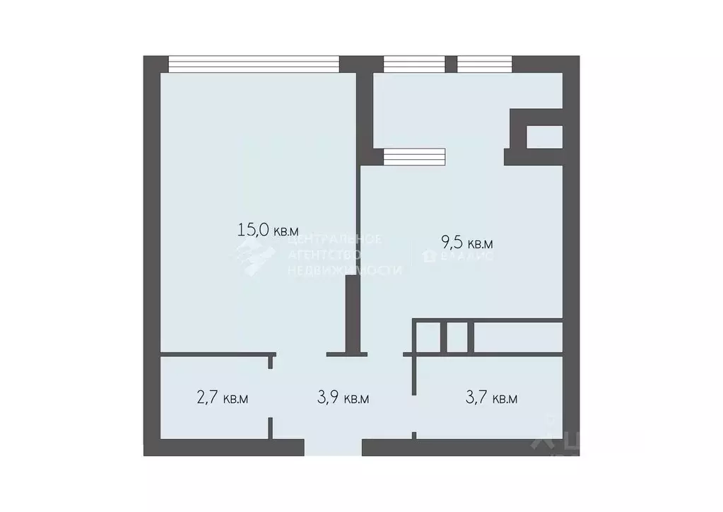 1-к кв. Рязанская область, Рязань Песочня тер., ул. Зубковой, 27к6 ... - Фото 2