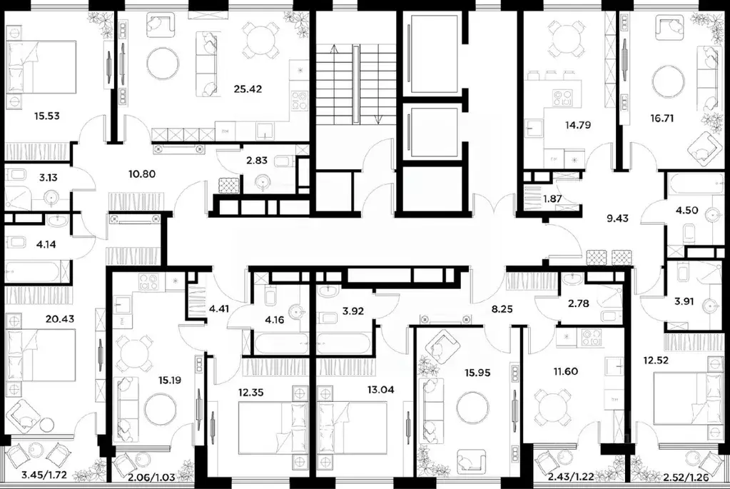 2-к кв. Москва бул. Небесный, 1к1 (65.1 м) - Фото 1