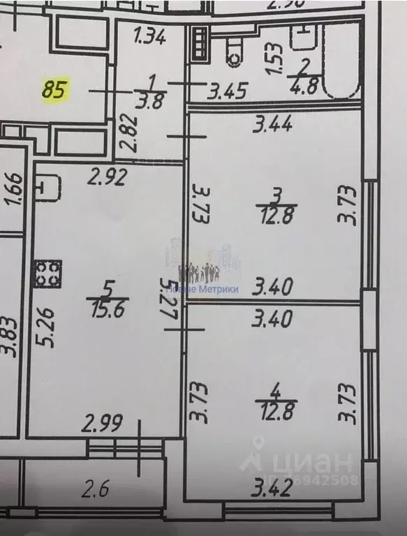 2-к кв. Санкт-Петербург пос. Парголово, дор. Михайловская, 16к3 (52.4 ... - Фото 1