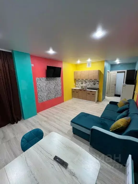 Студия Приморский край, Владивосток ул. 3-я Поселковая, 22к1 (29.0 м) - Фото 1