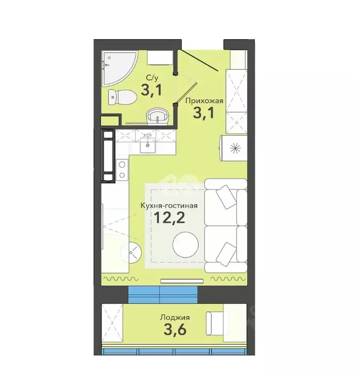 Студия Новосибирская область, Новосибирский район, Станционный ... - Фото 2