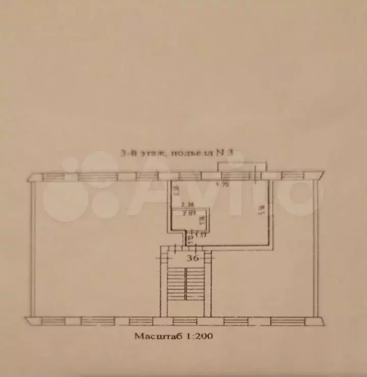1-к. квартира, 30 м, 3/5 эт. - Фото 0