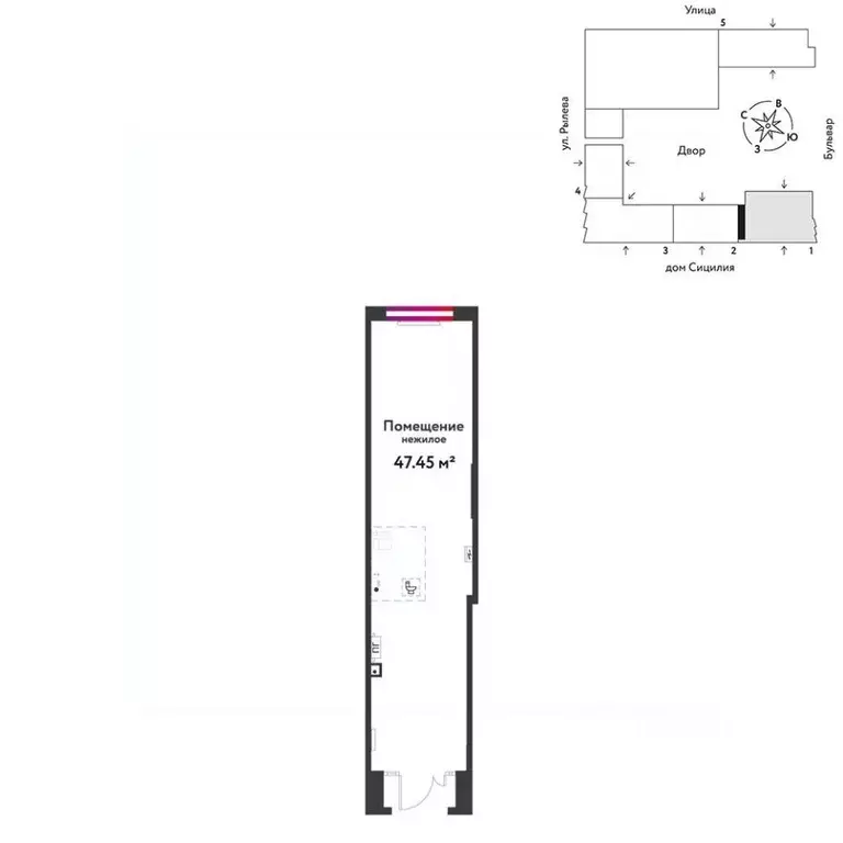 Торговая площадь в Тюменская область, Тюмень ДОК мкр, ул. Ярославская, ... - Фото 1
