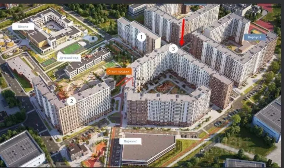 Торговая площадь в Московская область, Химки Подрезково мкр, 1-й ... - Фото 2