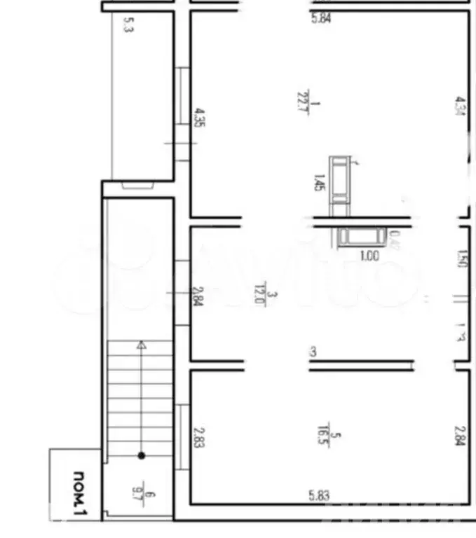 Продам торговое помещение, 73 м - Фото 1