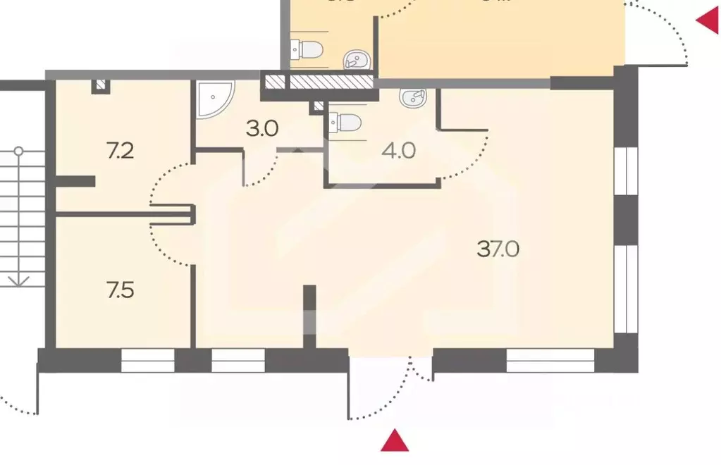 Помещение свободного назначения в Москва 2-й этап тер., Лучи жилой ... - Фото 1