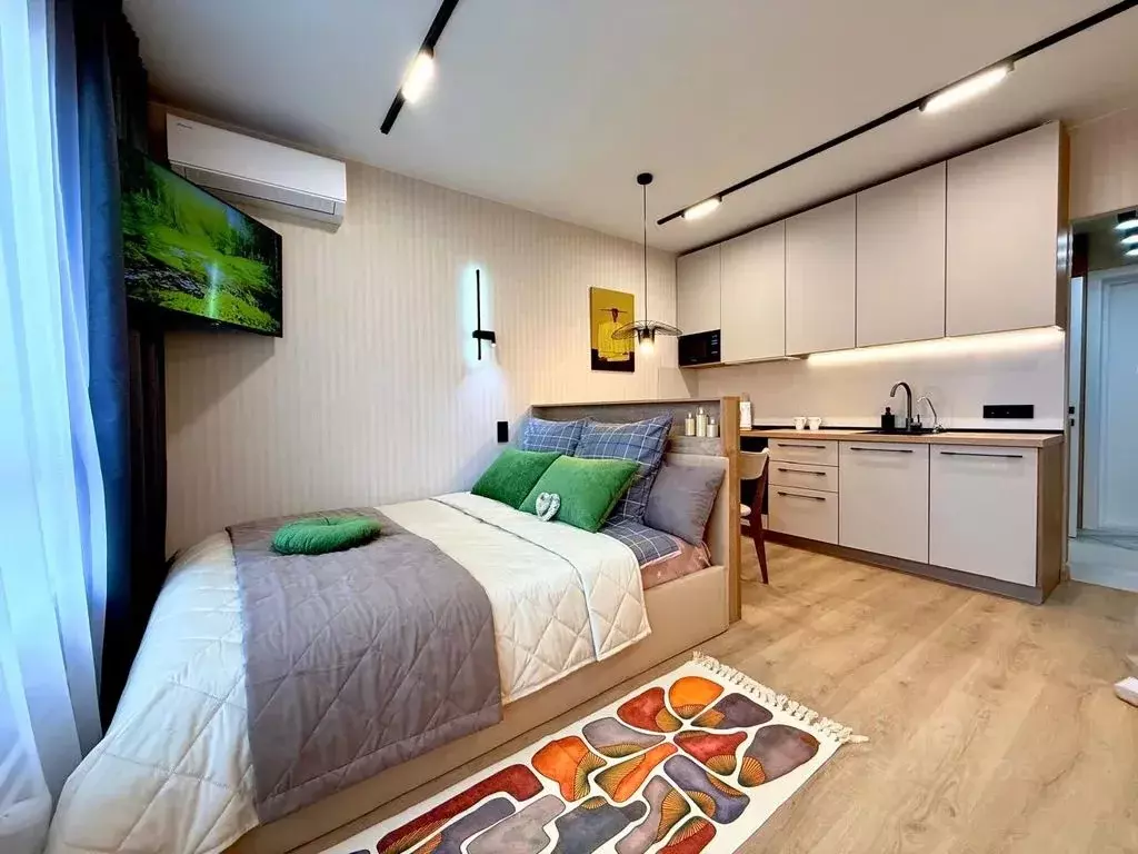 Студия Москва проезд Стройкомбината, 1 (26.0 м) - Фото 1