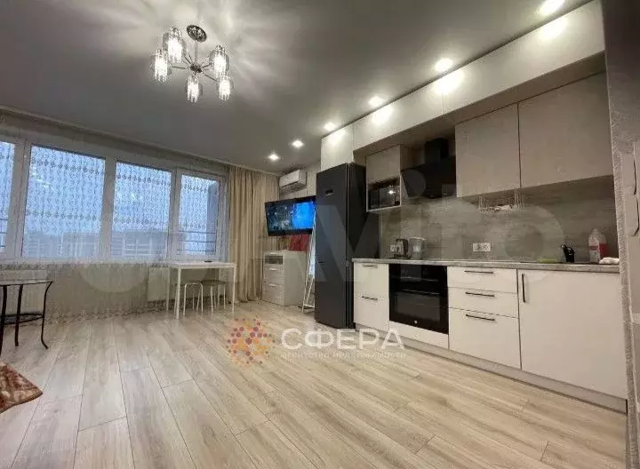 Квартира-студия, 35 м, 24/26 эт. - Фото 1