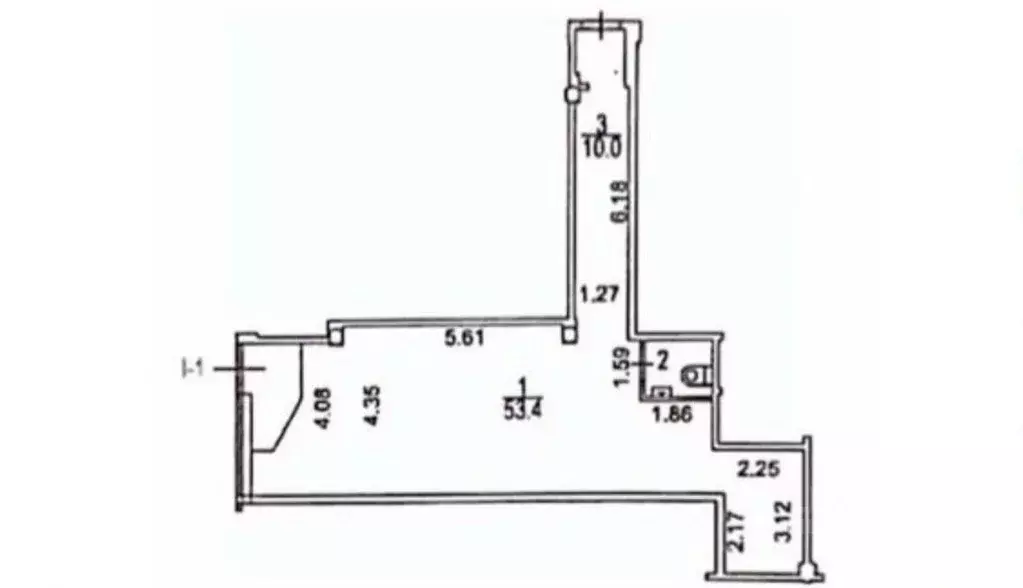 Помещение свободного назначения в Москва Профсоюзная ул., 128К1 (66 м) - Фото 1