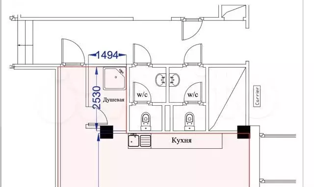 Аренда офиса класса В, 58 м Mosenka Plaza 6 - Фото 0