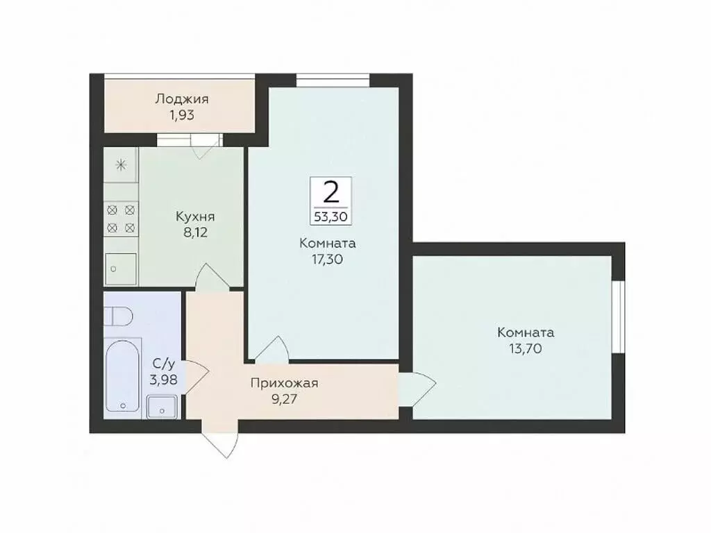2-комнатная квартира: Самара, улица Победы, 14А (53.3 м) - Фото 0