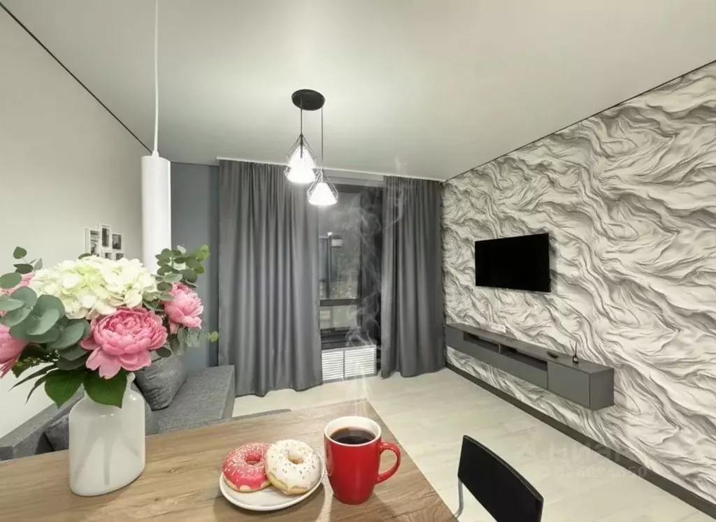 Студия Новосибирская область, Новосибирск ул. Фрунзе, 220 (34.0 м) - Фото 2