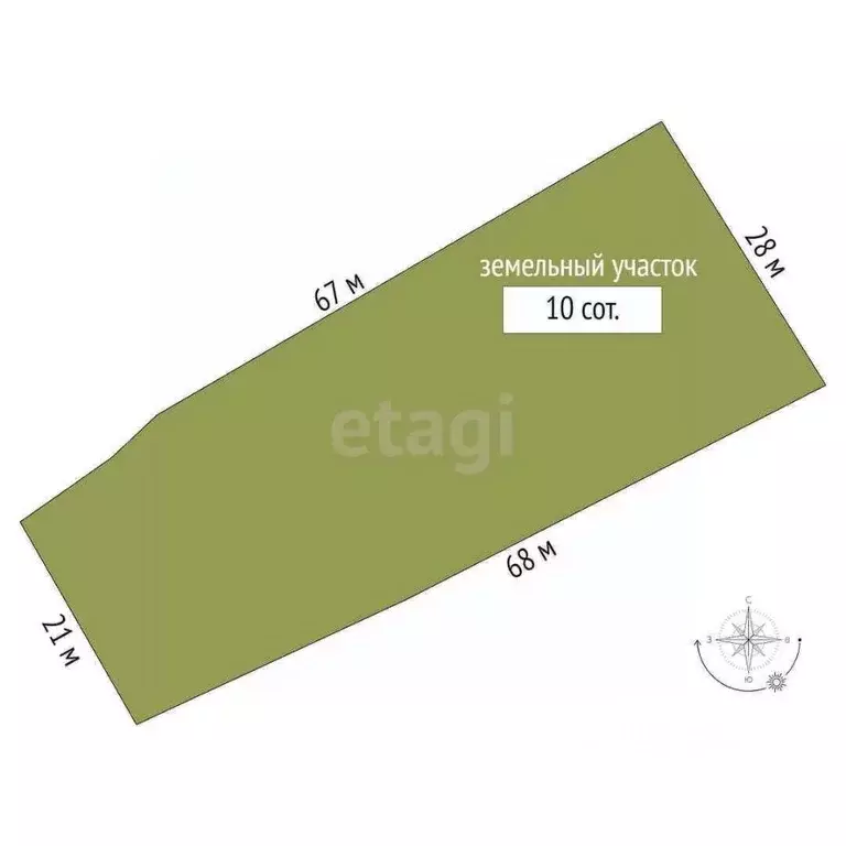 Участок в Забайкальский край, Читинский район, Новотроицкое с/пос, с. ... - Фото 2