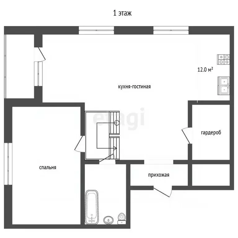 2-к кв. Севастополь просп. Победы, 21А/1 (61.0 м) - Фото 1