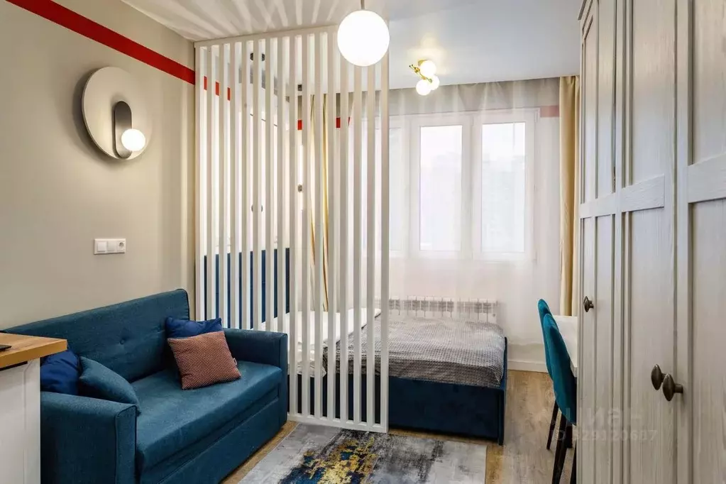 1-к кв. Московская область, Одинцово ул. Сколковская, 9Б (17.0 м) - Фото 1