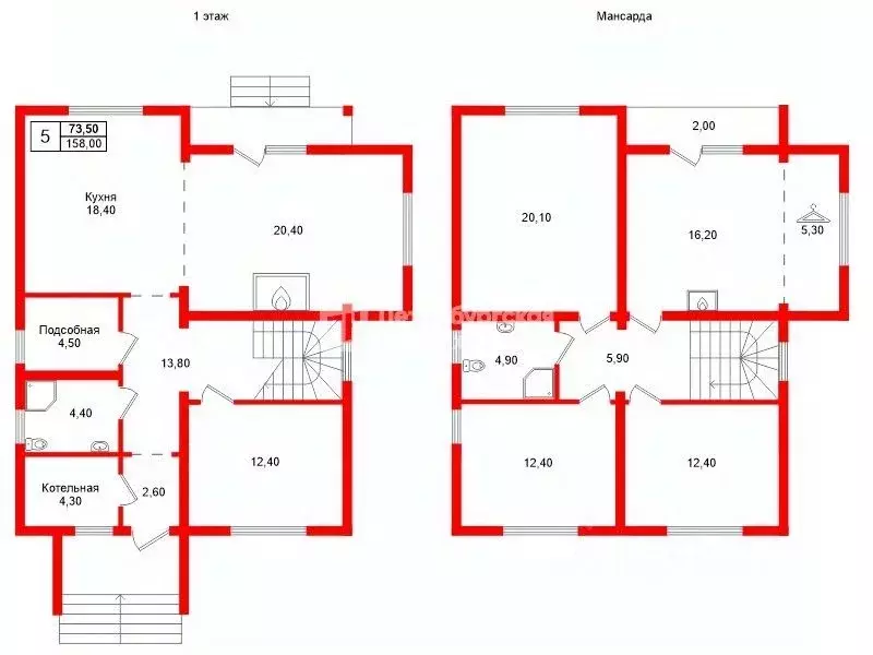 Дом в Ленинградская область, Всеволожский район, Щегловское с/пос, д. ... - Фото 2