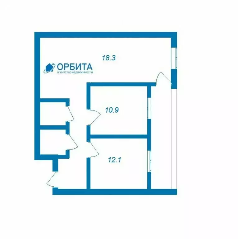2-комнатная квартира: Тюмень, улица Газовиков, 73 (63.9 м) - Фото 0