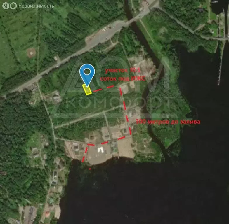 Участок в Выборг, улица Младших Командиров (10.5 м) - Фото 1