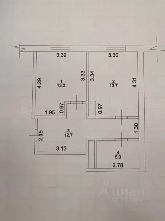 1-к кв. Татарстан, Пестречинский район, Богородское с/пос, д. Куюки, ... - Фото 2