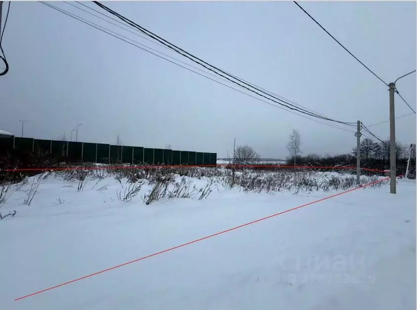 Участок в Московская область, Подольск городской округ, д. Гривно  ... - Фото 1