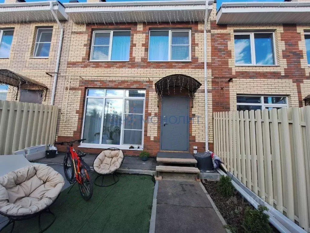 Таунхаус в Нижегородская область, Нижний Новгород д. Афонино, ул. ... - Фото 1