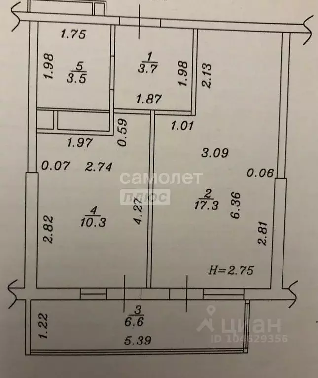 1-к кв. Краснодарский край, Анапа ул. Омелькова, 93 (41.4 м) - Фото 2