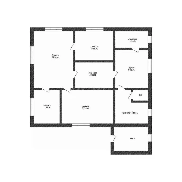 Дом в Курганская область, Кетовский муниципальный округ, с. Лесниково ... - Фото 2