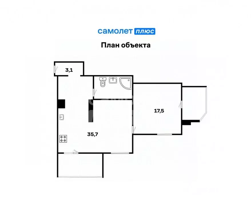 1-к кв. Свердловская область, Екатеринбург ул. Степана Разина, 39 ... - Фото 1